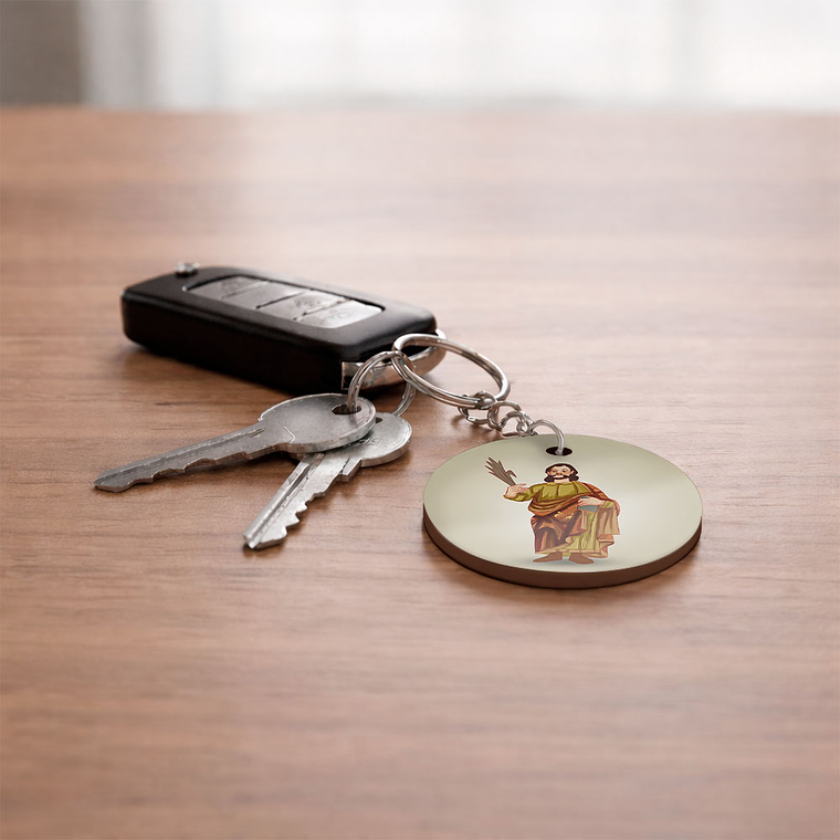 Saint Julian Keychain 2