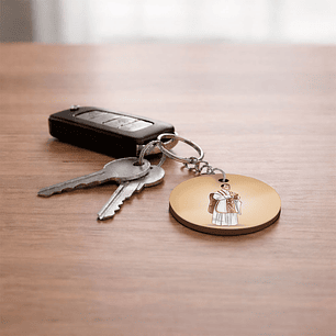Saint Claude Keychain