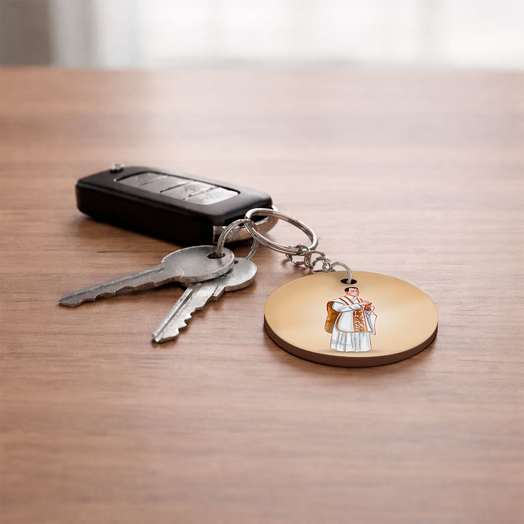 Saint Claude Keychain 2