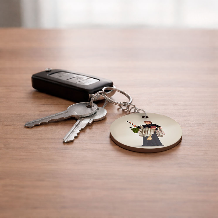 Saint Fructuosus Keychain 2