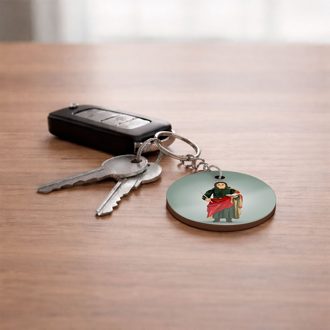 Saint Faustinus Keychain 2