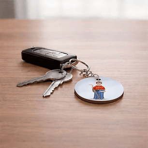 Saint Mammes Keychain