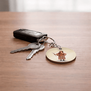 Saint Pelagius of Lafões Keychain