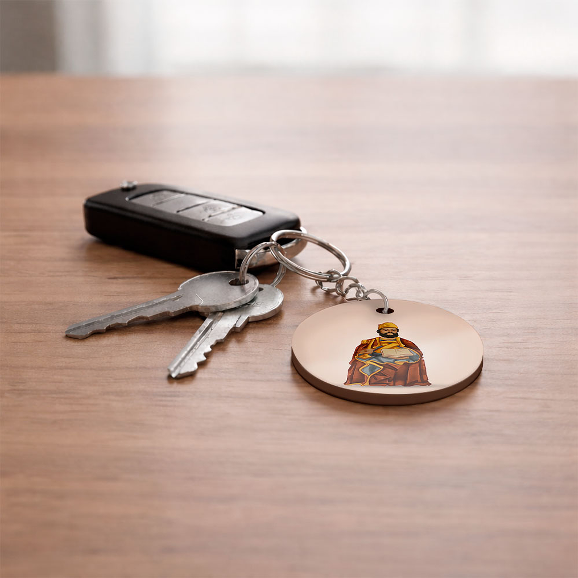 Saint Peter of the Chair Keychain 2