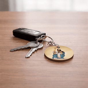 Saint Athanasius Keychain