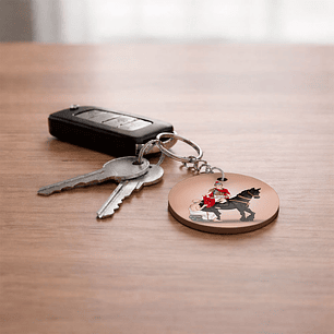 Saint Martin of Tours Keychain