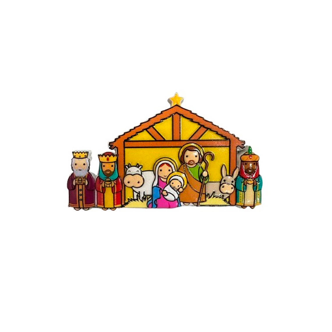 Nativity Scene Magnet 1