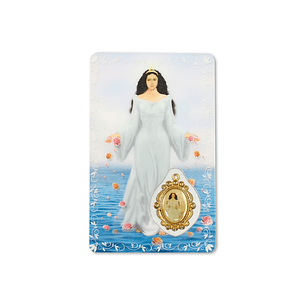 Saint Yemanjá prayer card