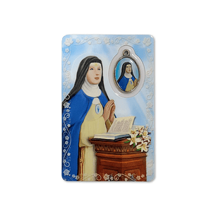 Saint Beatrice prayer card