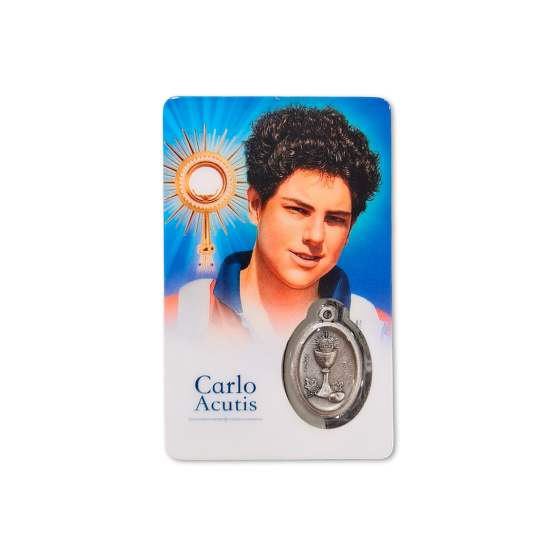 Cartão com oração de Carlo Acutis 1