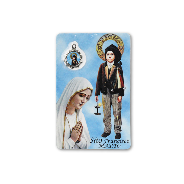 Carte de prière de Saint François Marto 1
