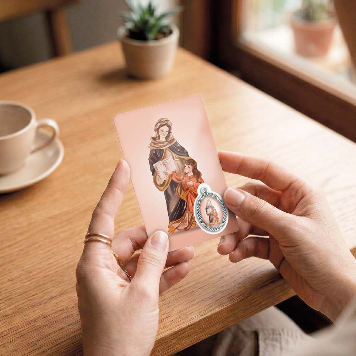 Carte de prière de Sainte Anne 6