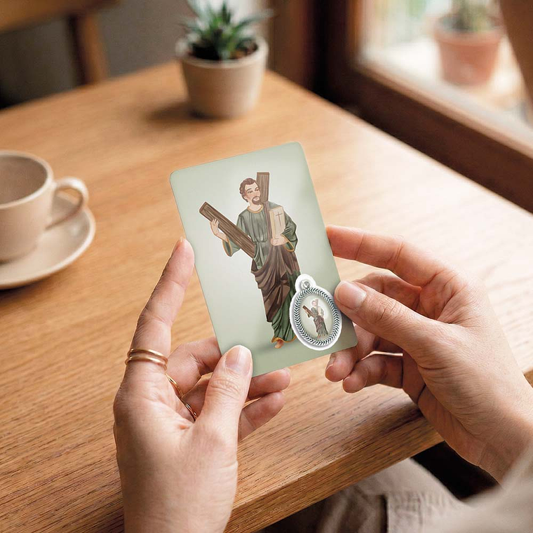 Tarjeta con oración de San Andrés 6