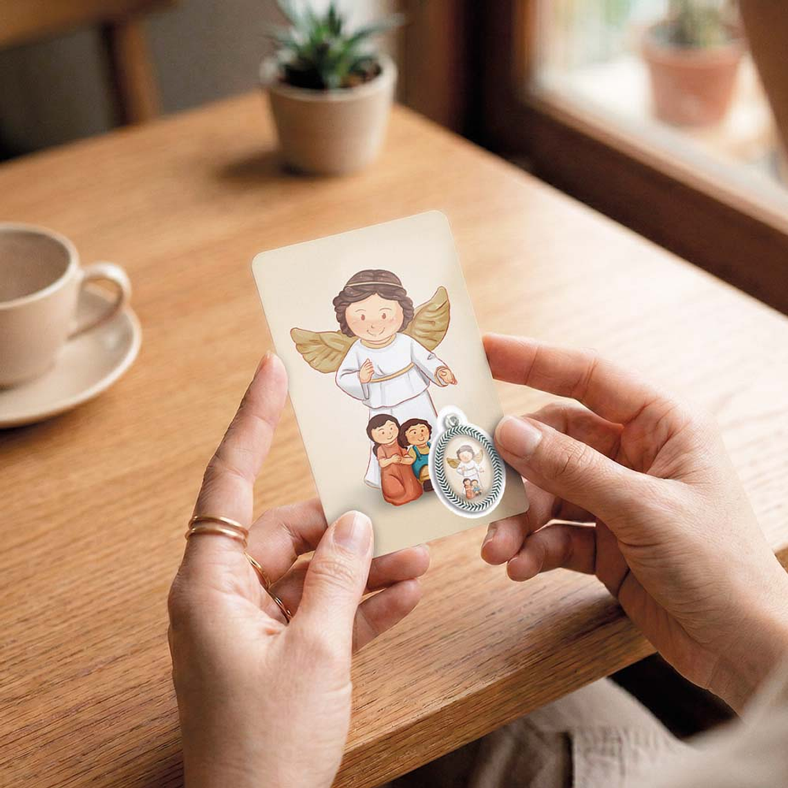 Guardian Angel prayer card  6