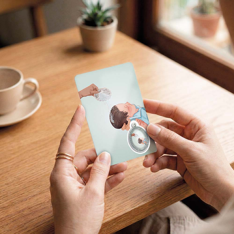 Carte de prière pour le Baptême 6