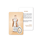 Tarjeta con oración de San Claudio - Miniatura 2