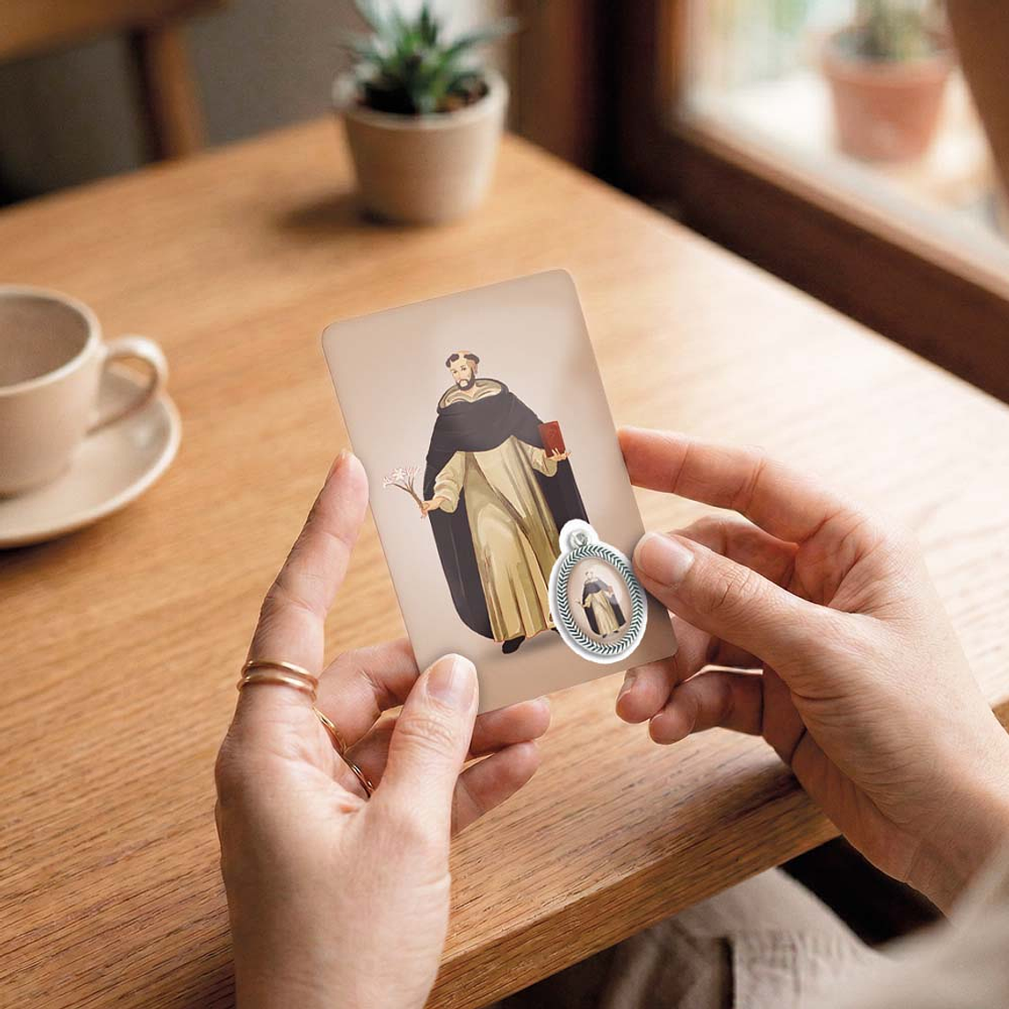 Cartão com oração de São Domingos Gusmão 6