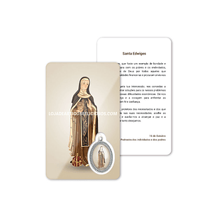 Saint Hedwig prayer card