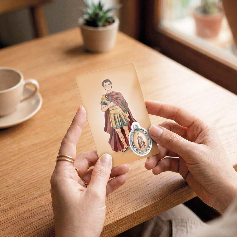 Cartão com oração de São Expedito 6