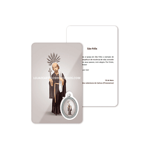 Carte de prière de Saint Félix