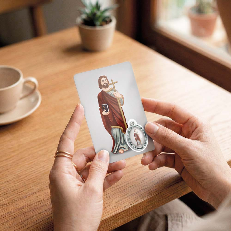 Cartão com oração de São Filipe 6