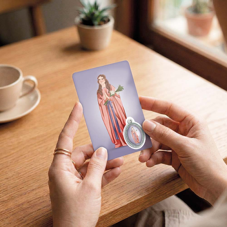 Saint Maria Goretti prayer card 6