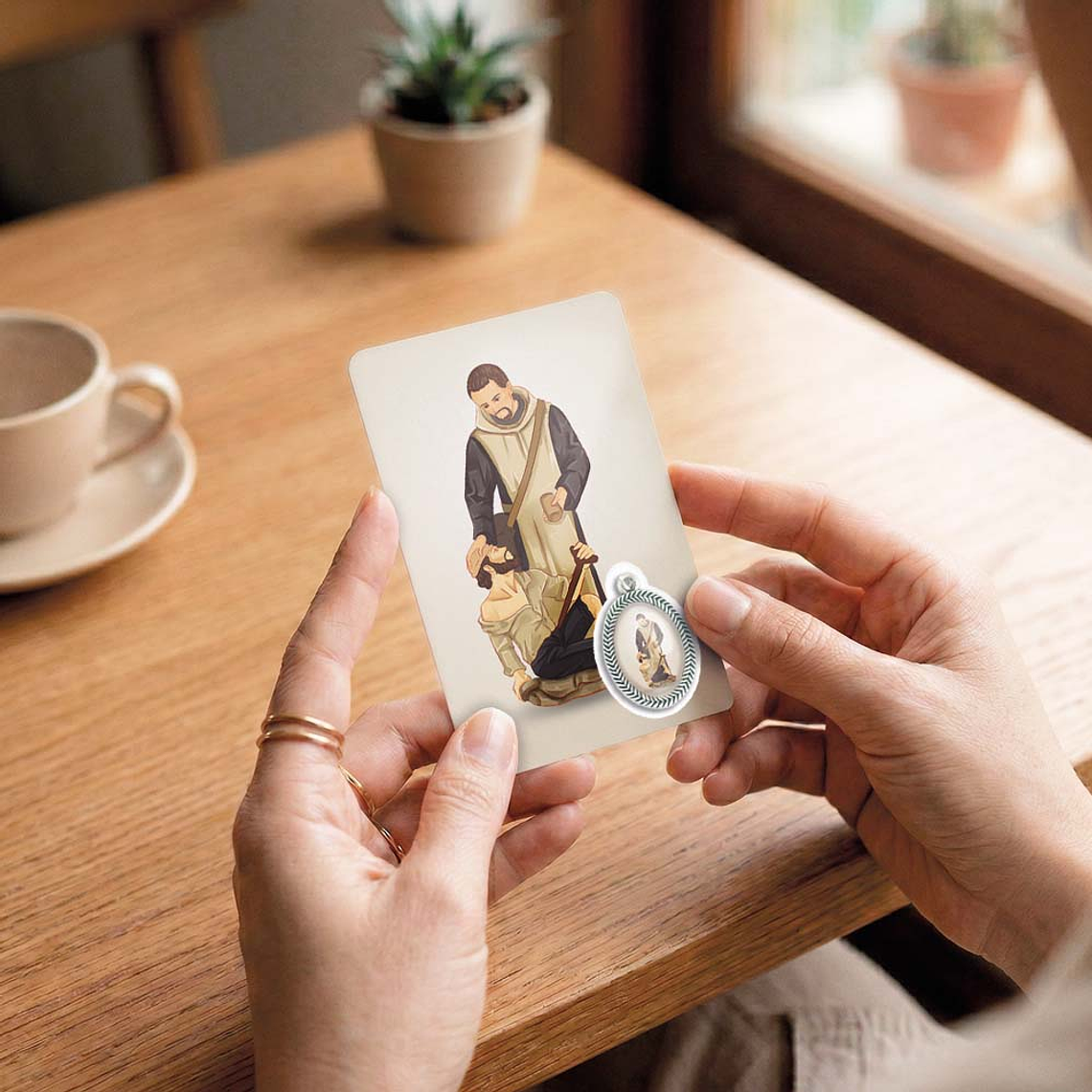 Cartão com oração de São João de Deus 6