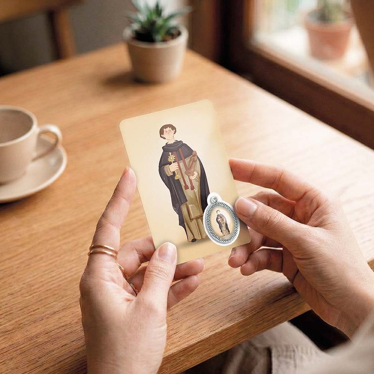 Biglietto con preghiera di San Giacinto 6