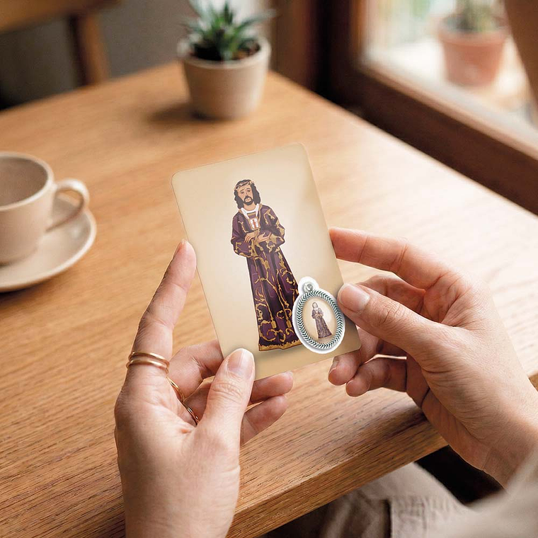 Cartão com oração de Jesus Medinaceli 6