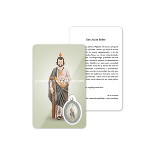 Carta con preghiera a San Giuda Taddeo