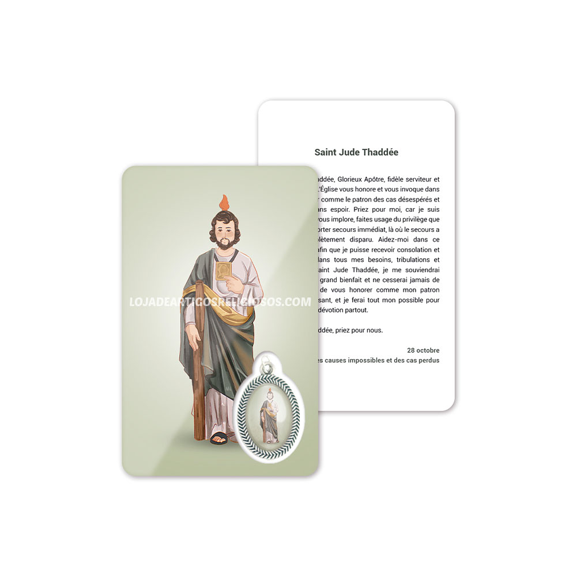 Tarjeta con oración de San Judas Tadeo 5