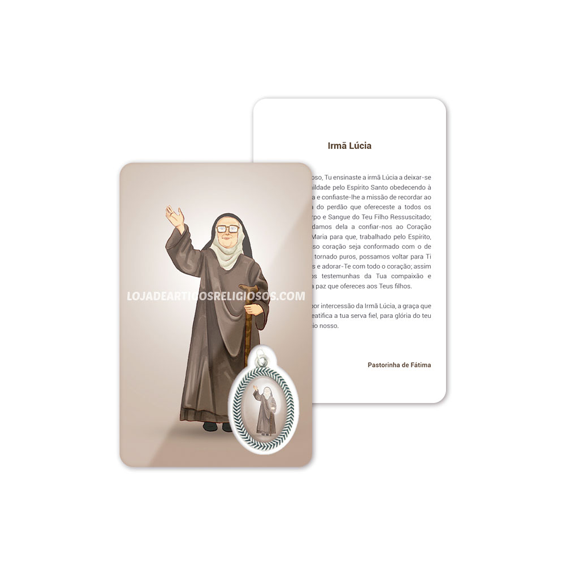 Sister Lucia prayer card 1