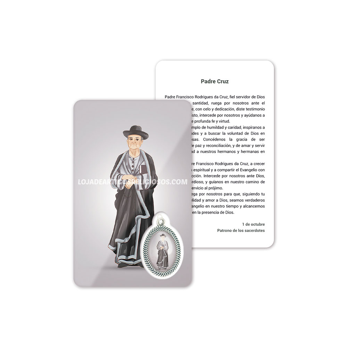 Carte de prière de Père Cruz 2