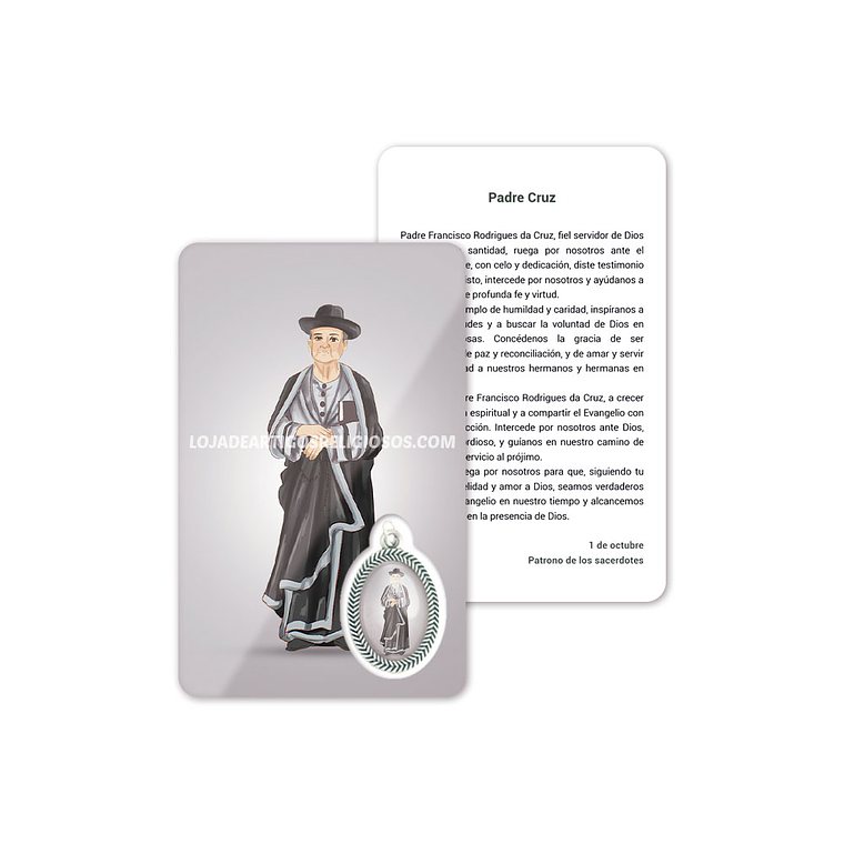 Carte de prière de Père Cruz 2