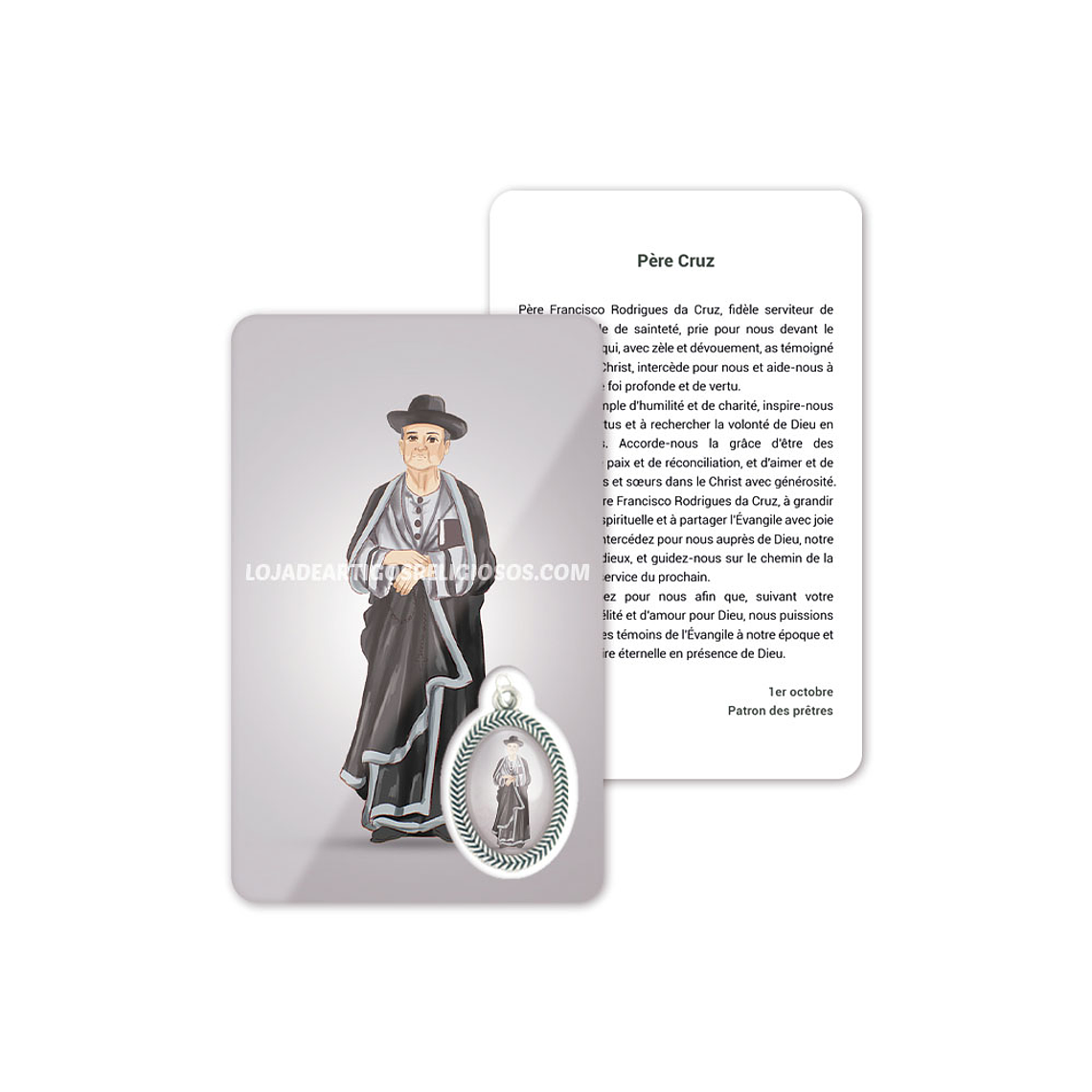 Carte de prière de Père Cruz 5