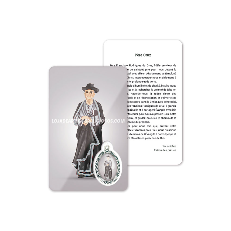 Carte de prière de Père Cruz 5