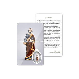 Saint Peter prayer card