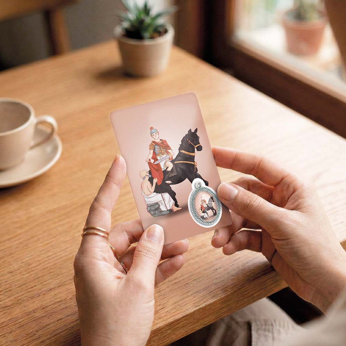 Biglietto con preghiera di San Martino di Tours 6