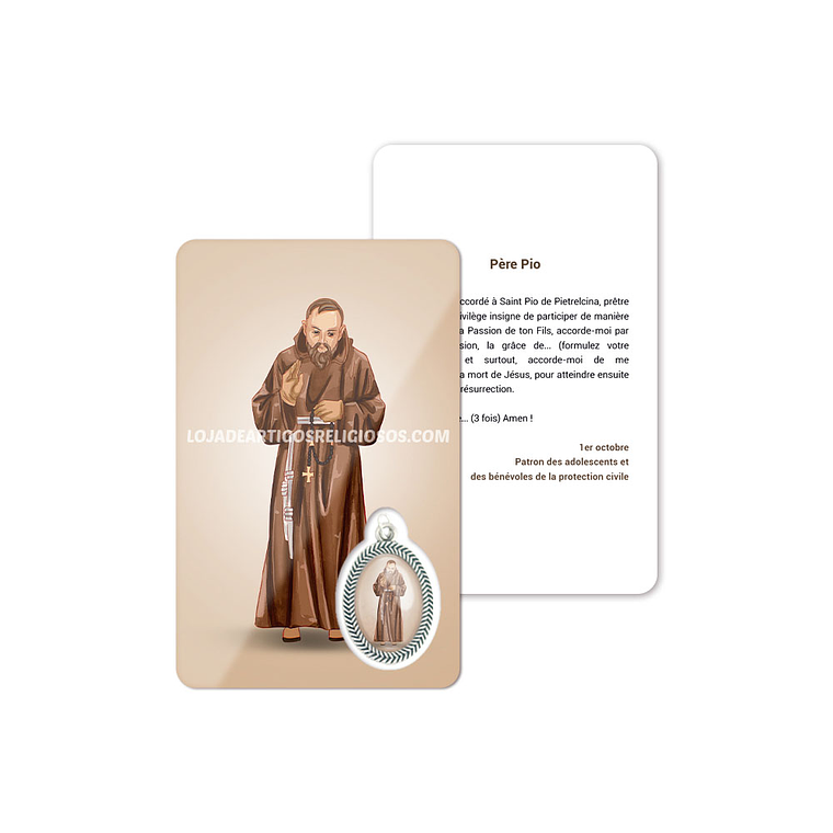 Father Pio prayer card 5