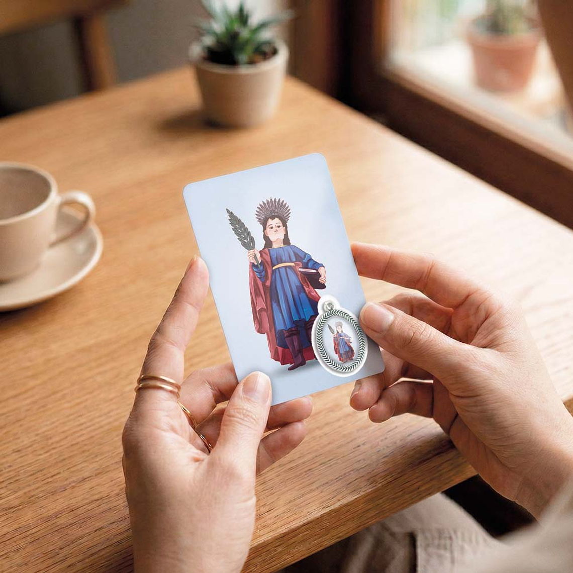 Saint Pelagius of Carvalhal prayer card 6