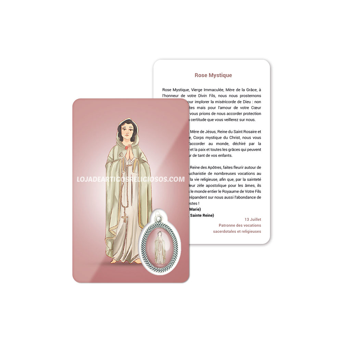 Mystique Rose prayer card 5