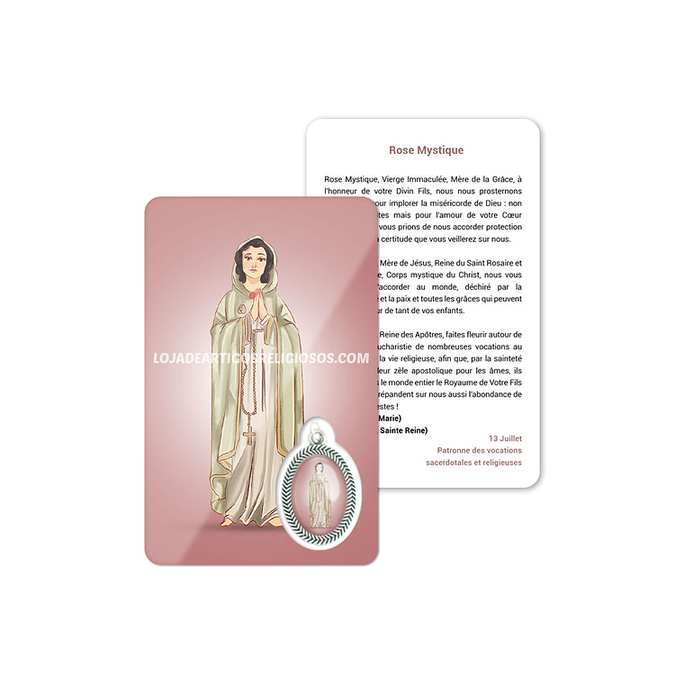 Mystique Rose prayer card 5
