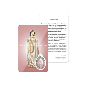 Mystique Rose prayer card