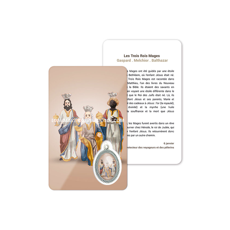 Cartão com oração dos Reis Magos 5