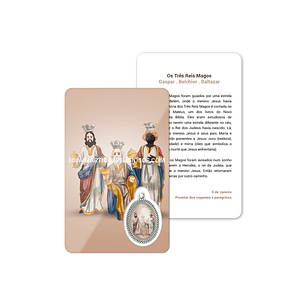 Carte de prière des Rois Mages