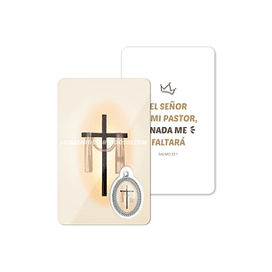 Saint Cross prayer card