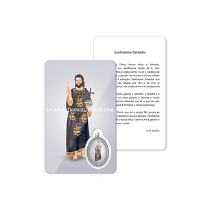 Holy Savior prayer card
