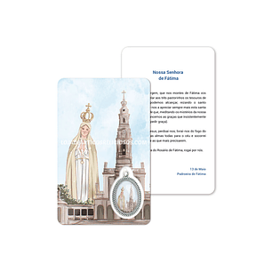 Fátima prayer card