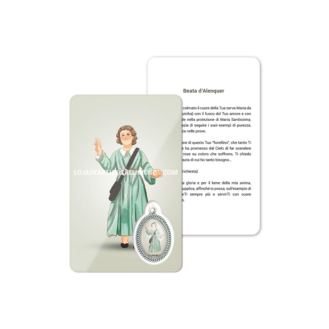 Carta con preghiera della Beata d'Alenquer 3