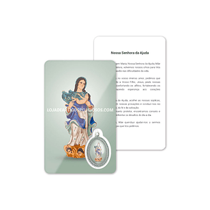 Our Lady of Help prayer card